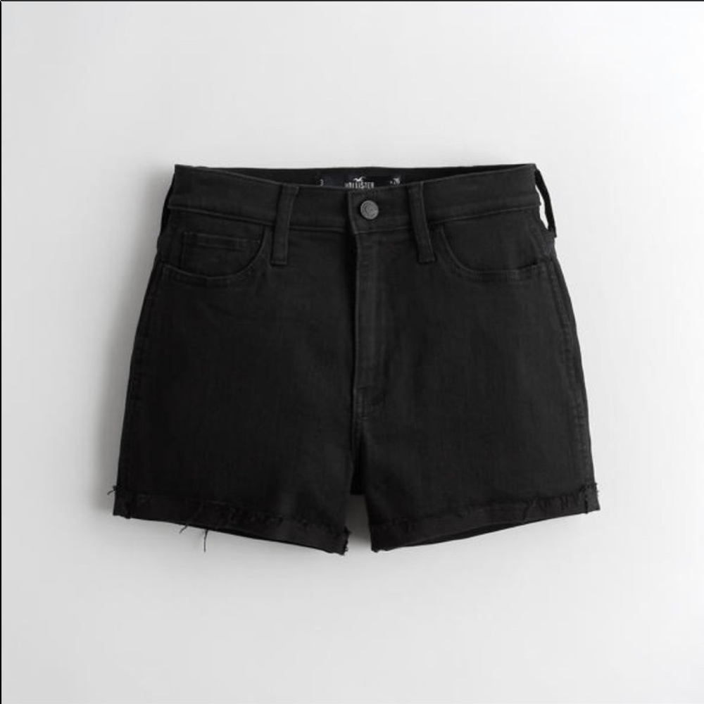 Hollister high waisted black shorts - Picture 6 of 7
